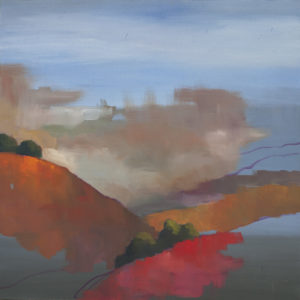 Unfinished Landscape, Blue Ground by Erin Lee Gafill