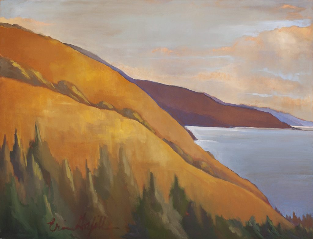 South Coast, Gold and Gray by Erin Lee Gafill