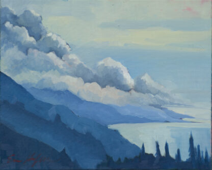 Clouds Over Nepenthe by Erin Lee Gafill