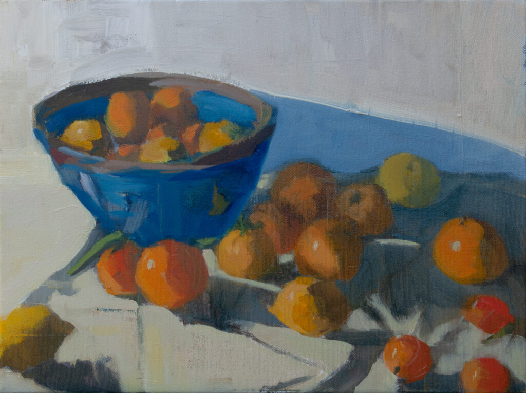 Bowl of Citrus from Rosalia's Garden by Erin Lee Gafill