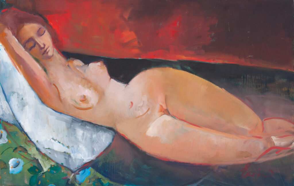 Reclining Woman by Erin Lee Gafill
