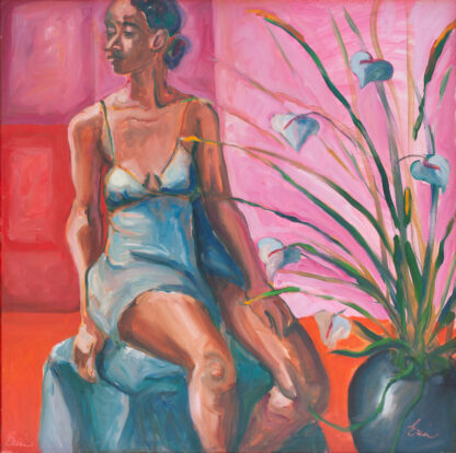 Bettina, Pinks, Reds, Blues by Erin Lee Gafill