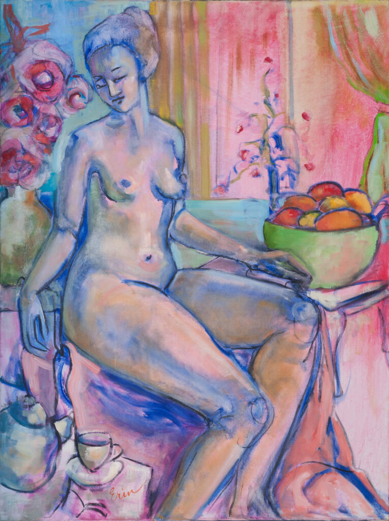 Nude with Teapot by Erin Lee Gafill