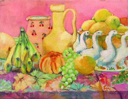 Goose Bowl Still Life by Erin Lee Gafill