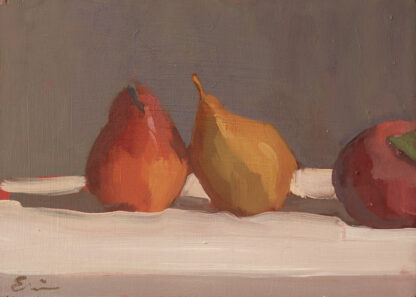 Two Pears and One Apple II by Erin Lee Gafill