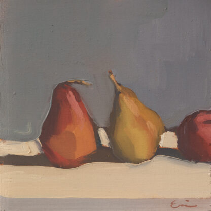 Two Pears and an Apple by Erin Lee Gafill