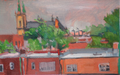 Bushwick from the Studio Window by Erin Lee Gafill