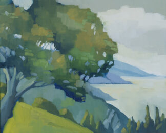 Oak Tree, Looking South from Nepenthe by Erin Lee Gafill