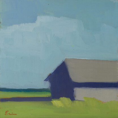 Barn and its Shadow by Erin Lee Gafill