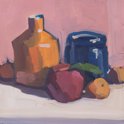 Still Life with Orange Jar by Erin Lee Gafill