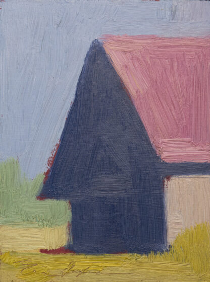 Pink Roof Barn by Erin Lee Gafill