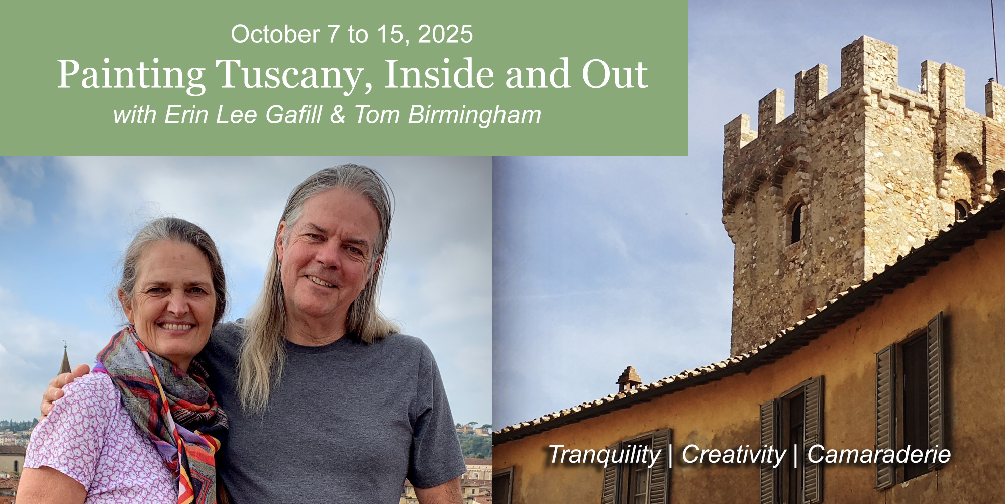 Painting Tuscany, Inside and Out