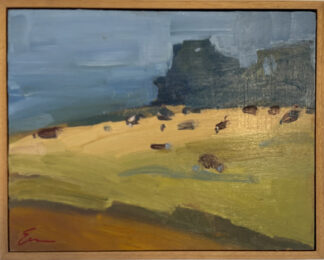 Cows in the Meadow, Notley's Landing, Big Sur by Erin Lee Gafill