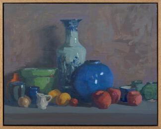 Studio Tableau, White Pitcher by Erin Lee Gafill