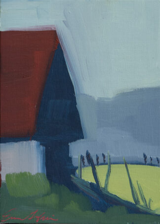 Red Roof Barn by Erin Lee Gafill