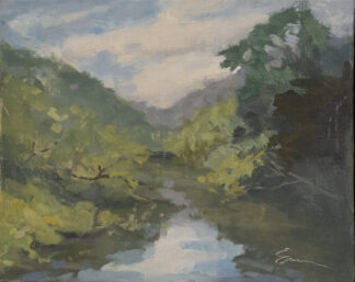 Mill River, Summer Day by Erin Lee Gafill