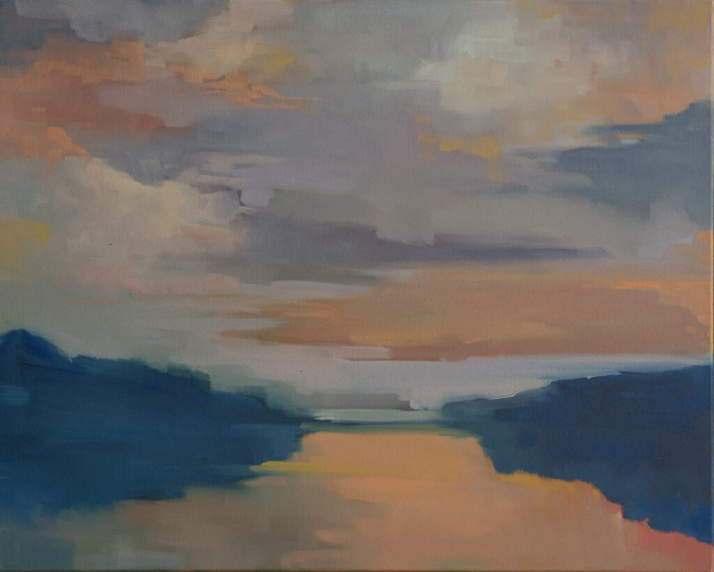Rivermouth, Evening by Erin Lee Gafill