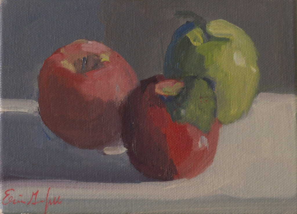 Three Apples by Erin Lee Gafill