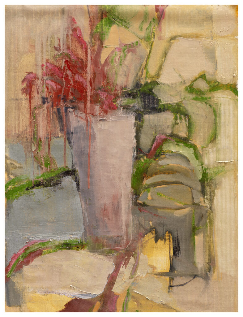 Late Tea in the Studio with Flowers from Madagascar by Erin Lee Gafill